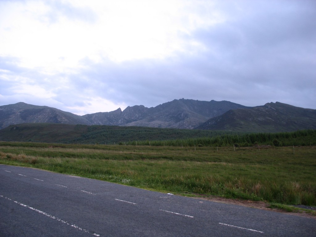 Mountains that look like a sleeping warrior