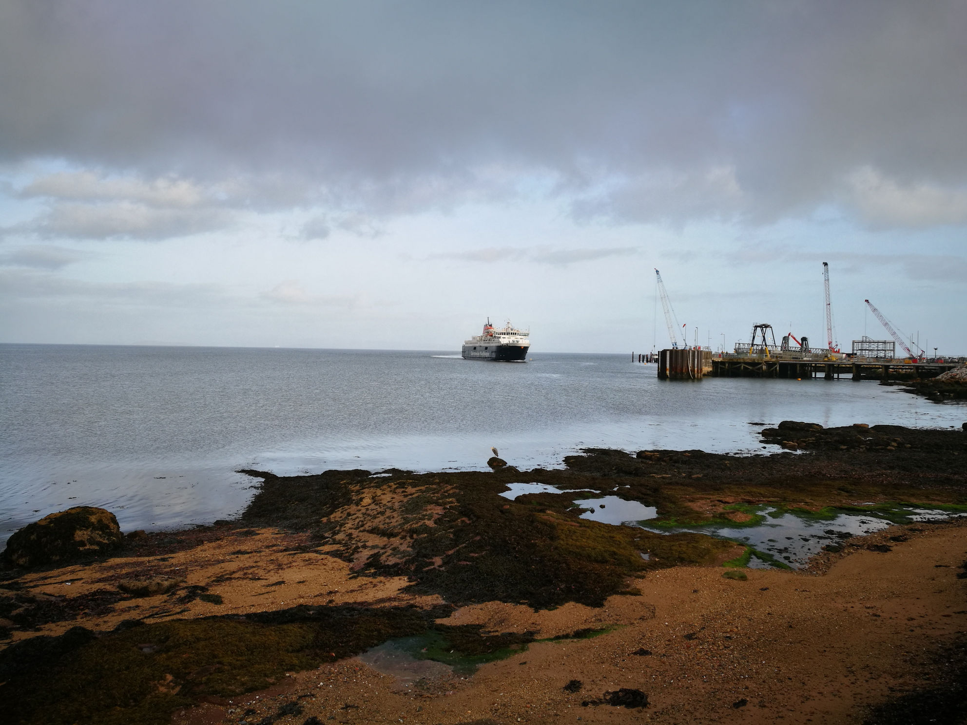 Ferry arriving in Brodick
