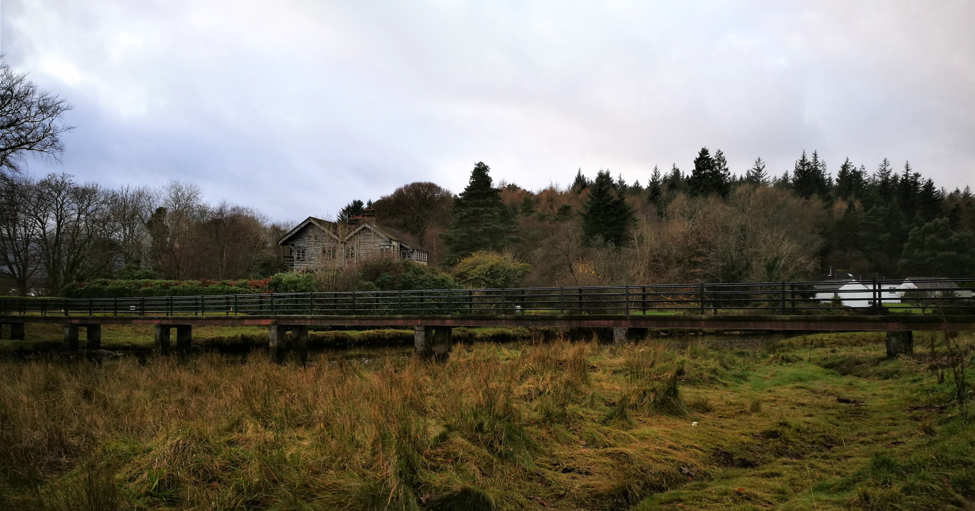Fisherman's Walk and the Big Wooden House