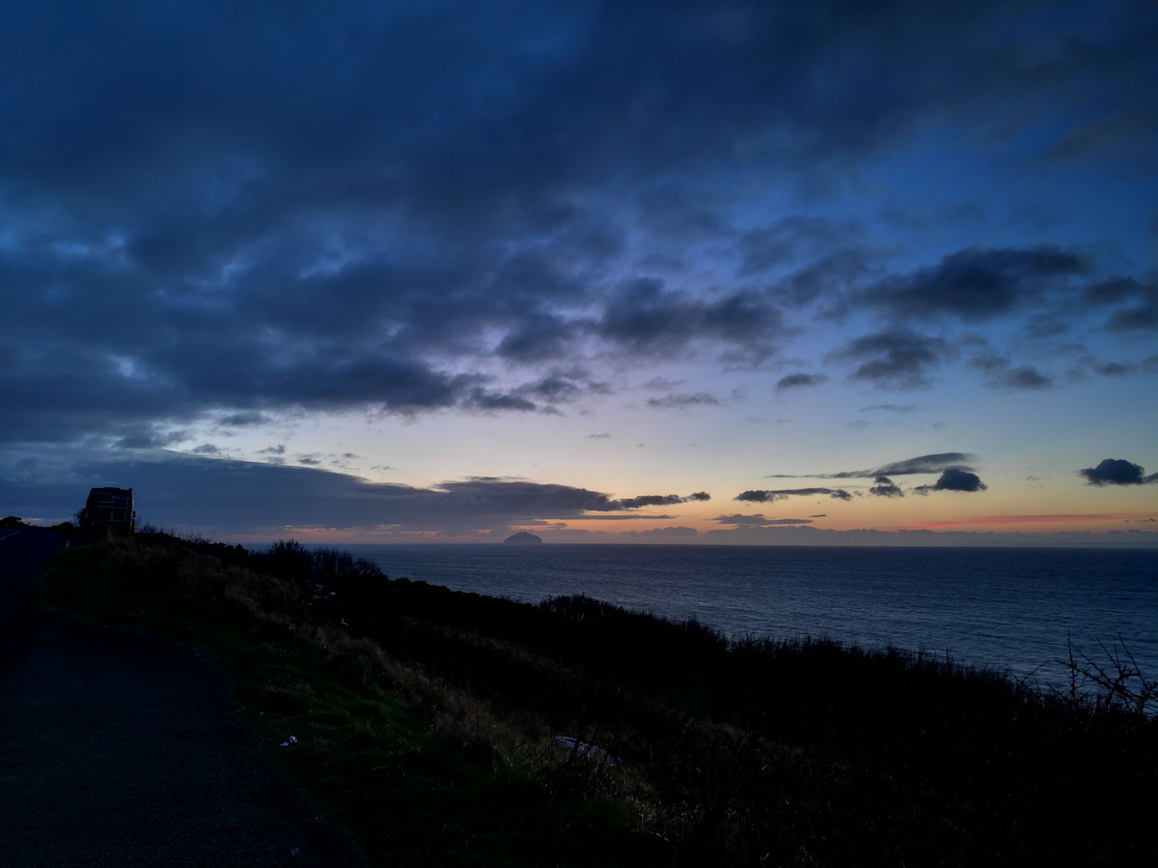 Dusk at Dunure