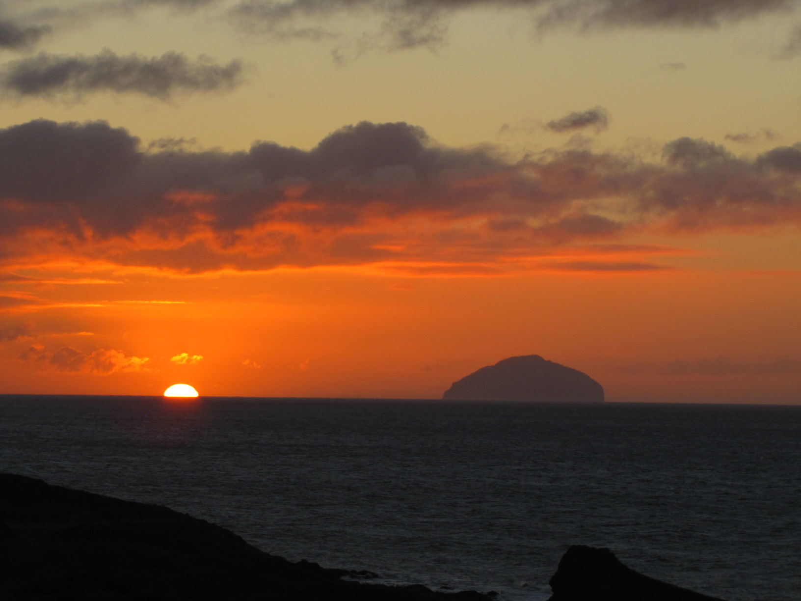 Ailsa Craig Sunset