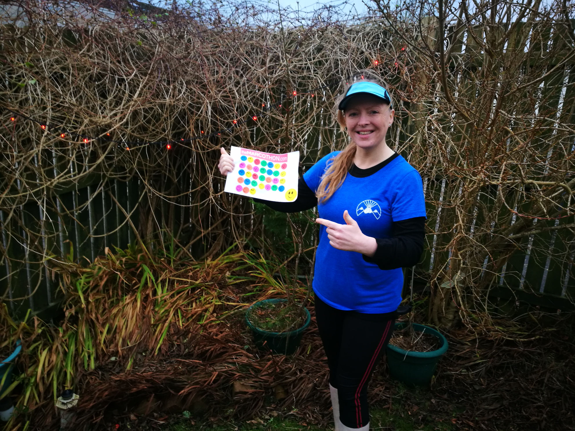 Me finished all my December running, phew!