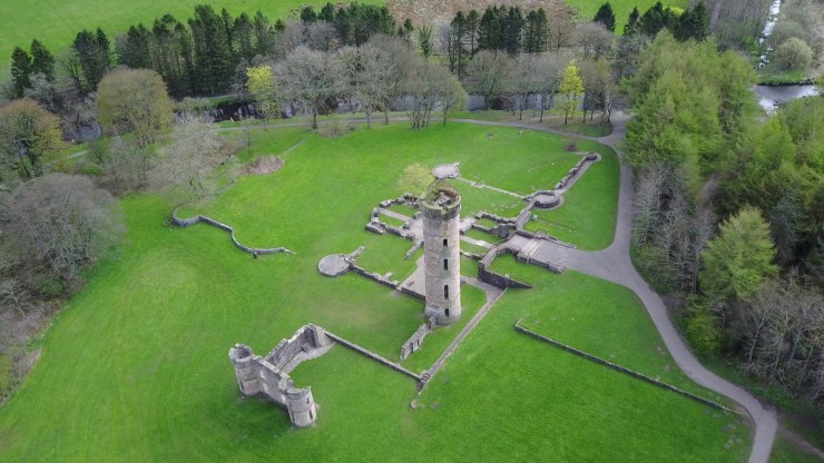 Eglinton Castle Ruins-Ayrshire-Scotland