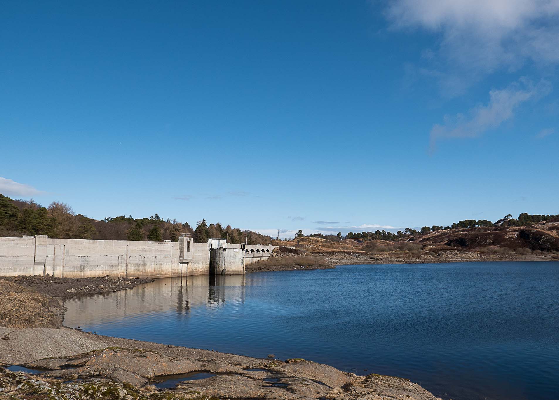 Loch Doon dam