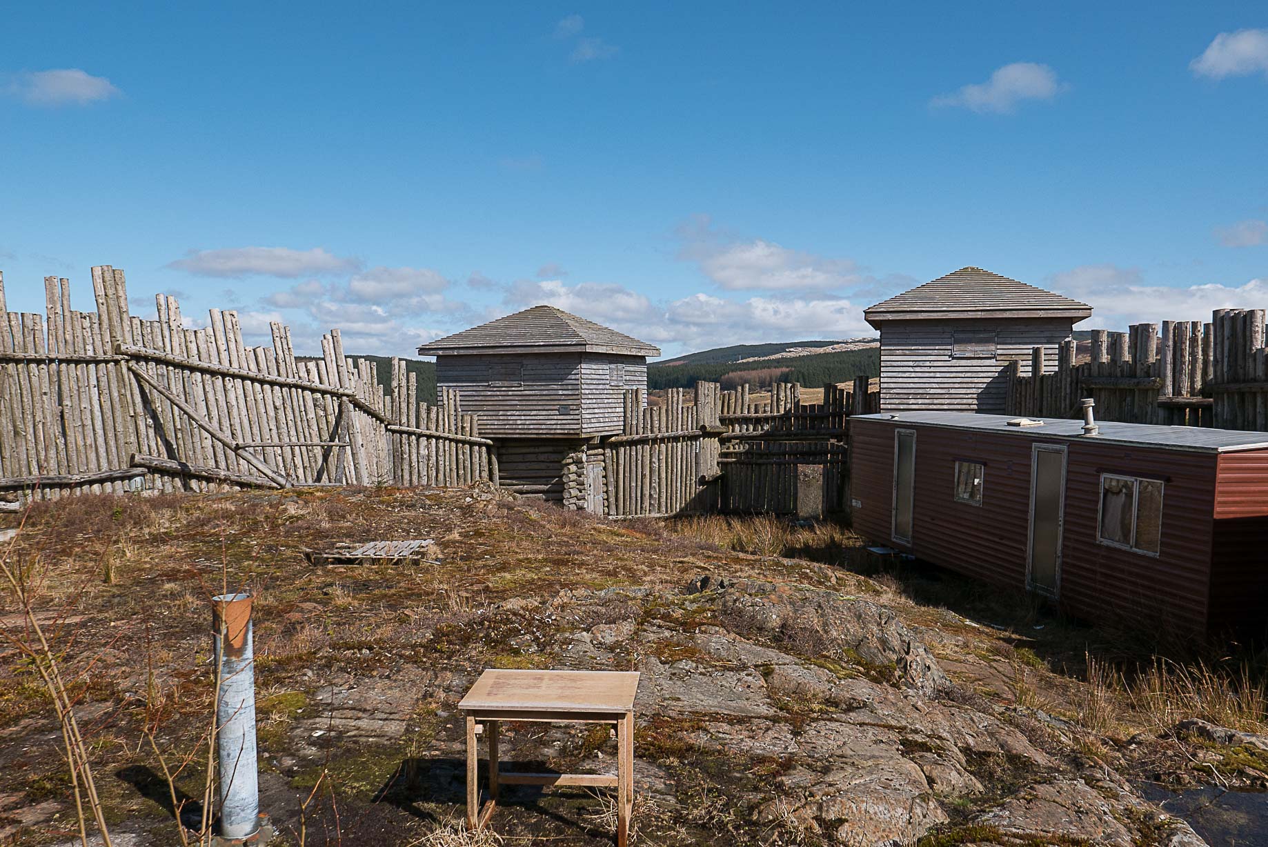 Ness Glen and Fort Carrick