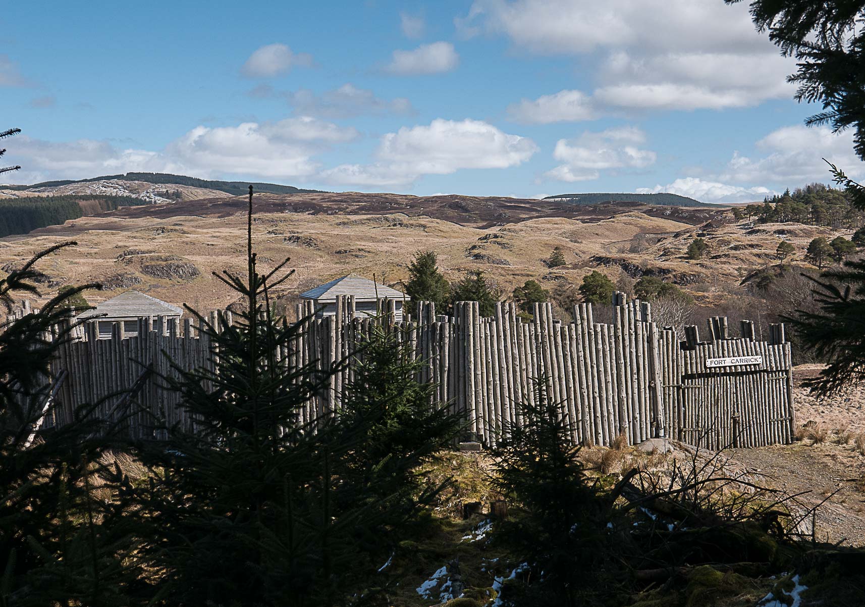 Ness Glen and Fort Carrick