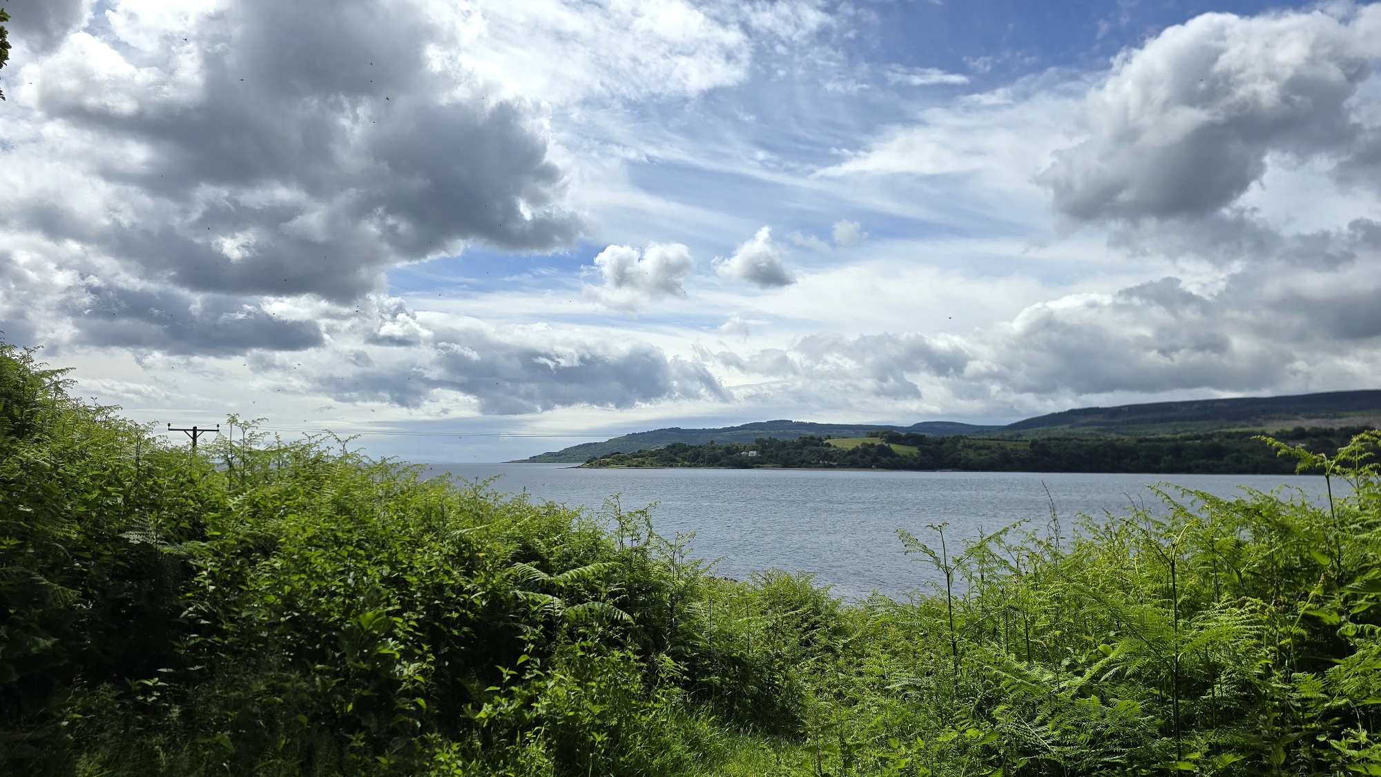 Sea view from Saint Molaise's Cave