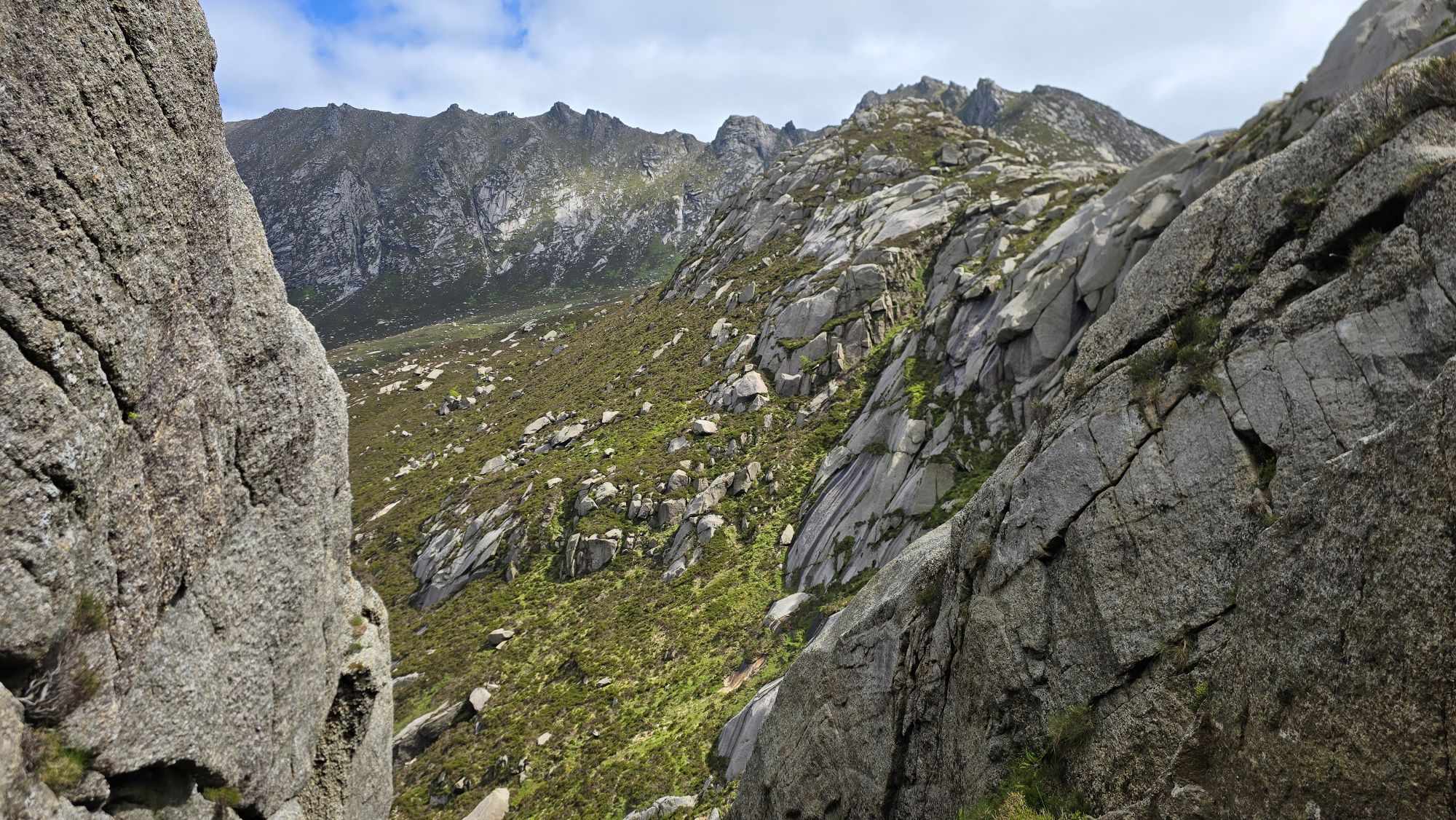 Rocky mountains of Arran
