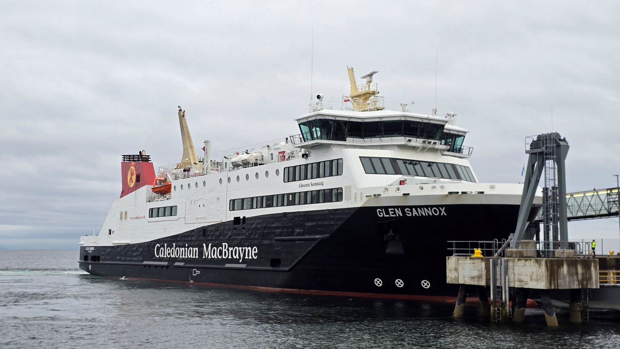 Caledonian MacBrayne's MV Glen Sannox ferry