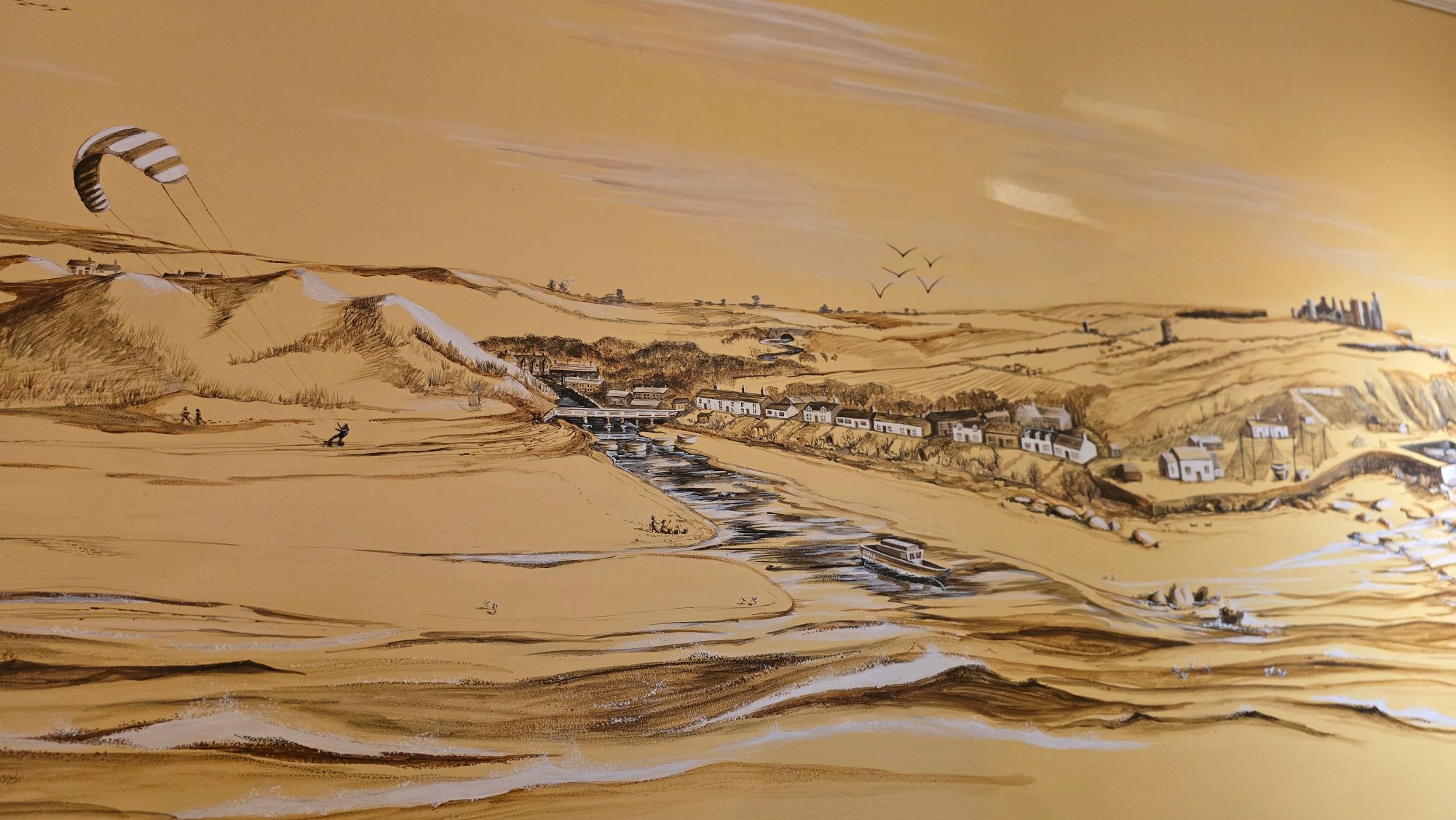 Artwork of Cruden Bay