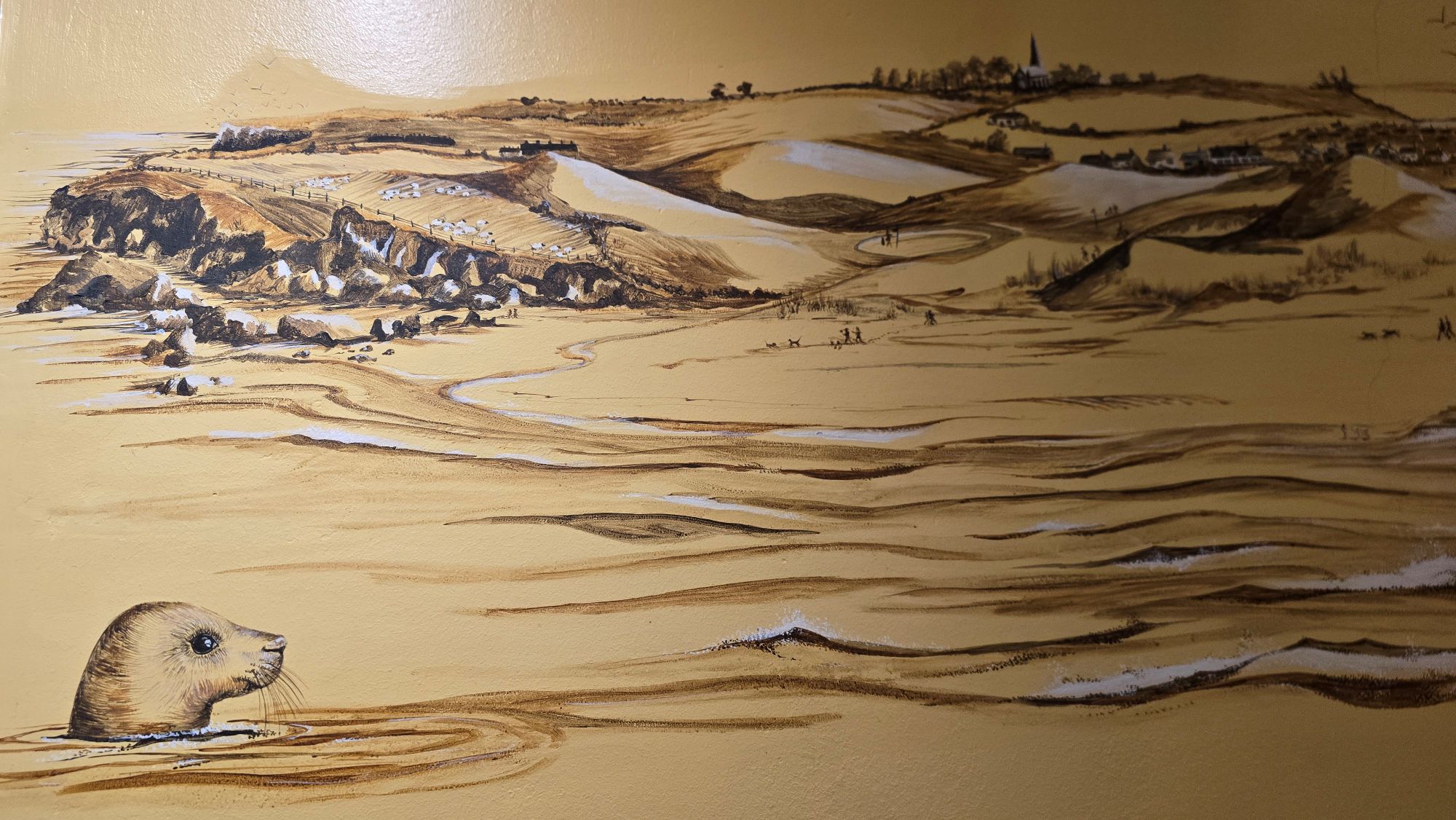 Artwork of Cruden Bay