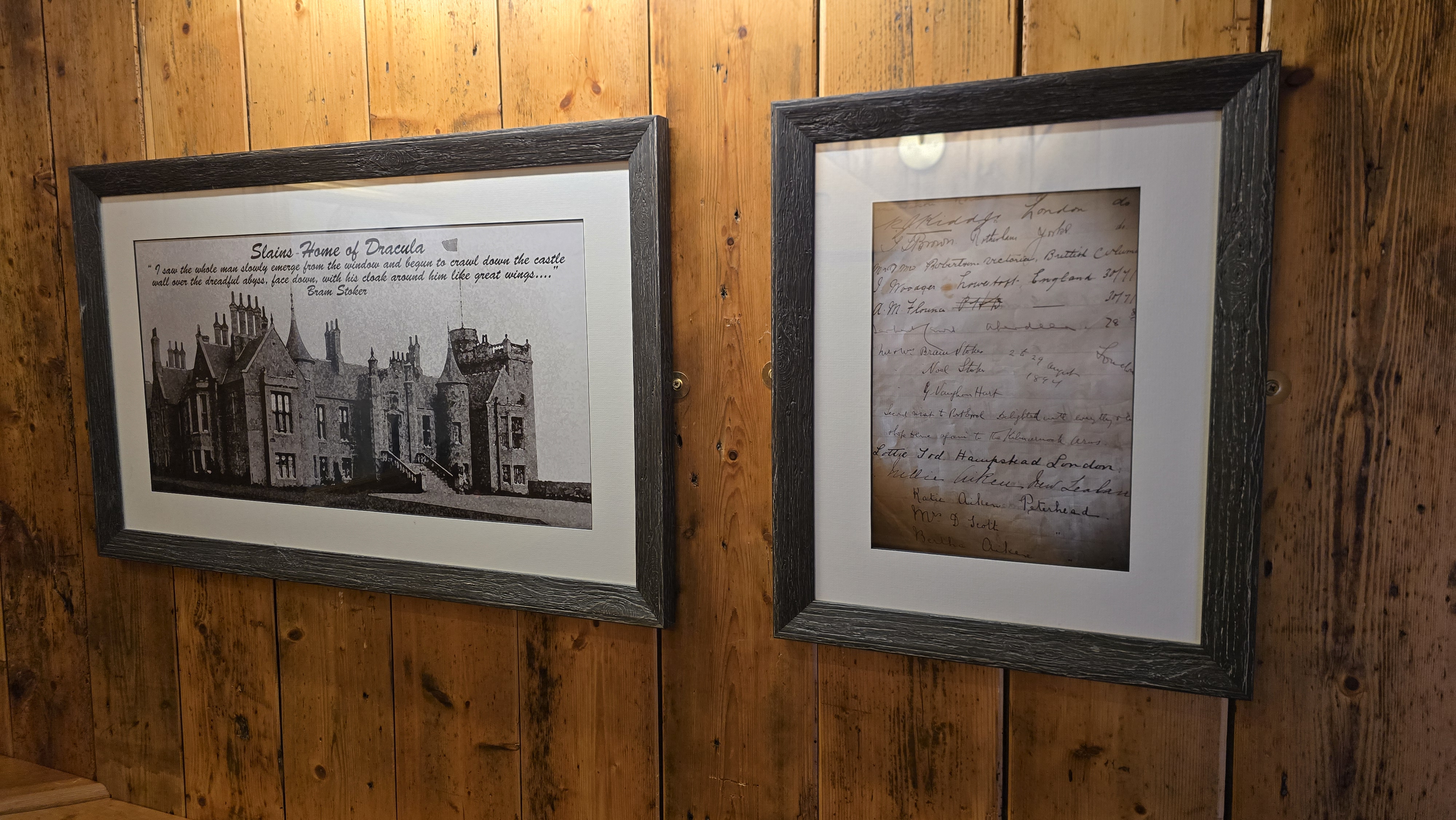 Pictures inside Stoker's Snug